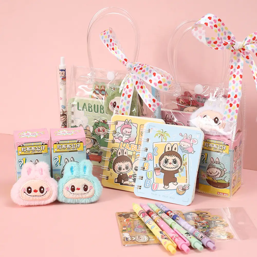 New Labubu Learning Stationery Peripheral Set Class Reward Small Gifts Student Activities Holiday Cute Gifts — feature 6