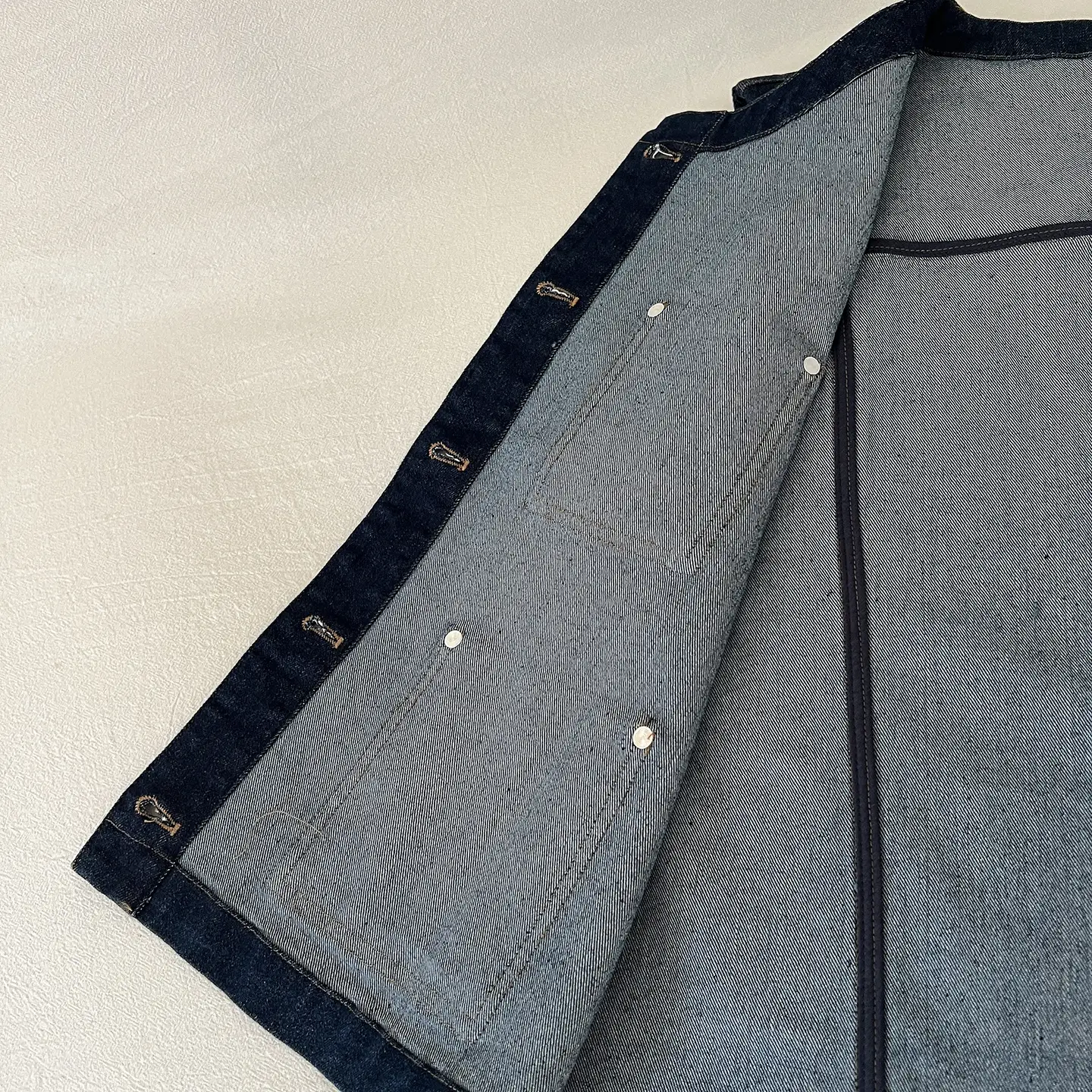 Vintage Denim Vest Jacket with Sunglasses & Sleeveless Layered Vest — feature 17