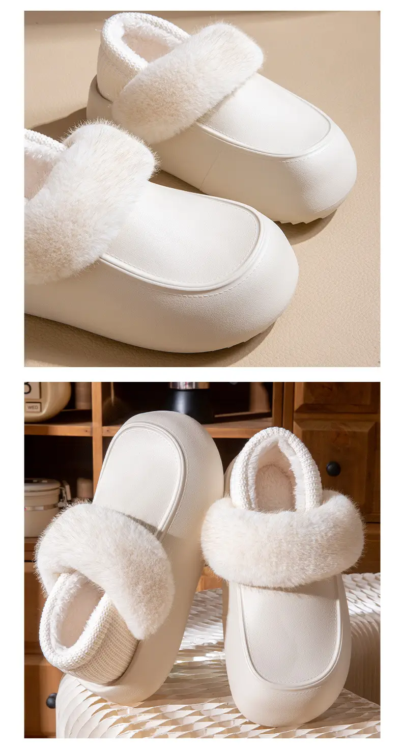Stuffed Warm Cotton Slippers for Men 2025 New Autumn and Winter Indoor Home Non-Slip Thick-Soled Cotton Slippers for Women — feature 9