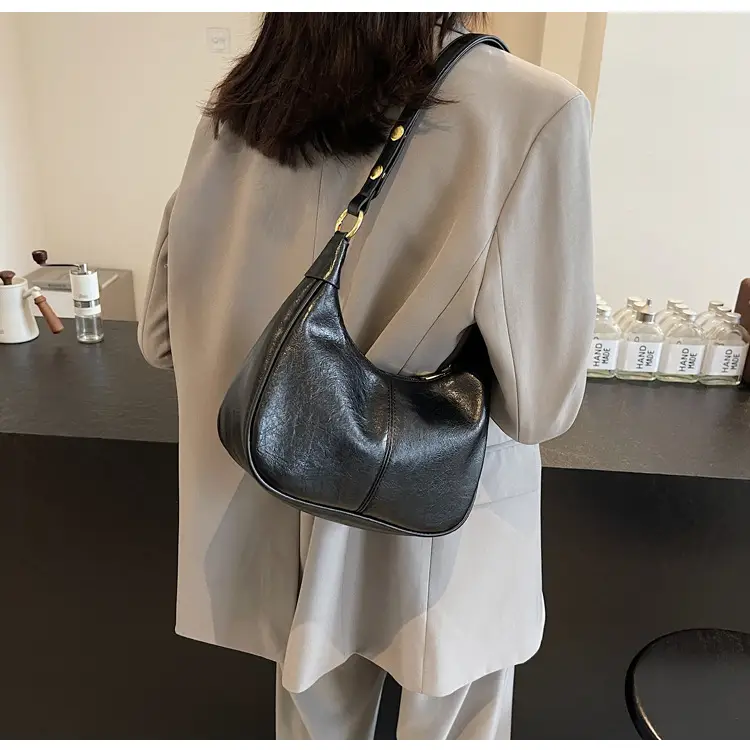 Women's Brown PU Leather Shoulder Bag Autumn Winter — feature 20