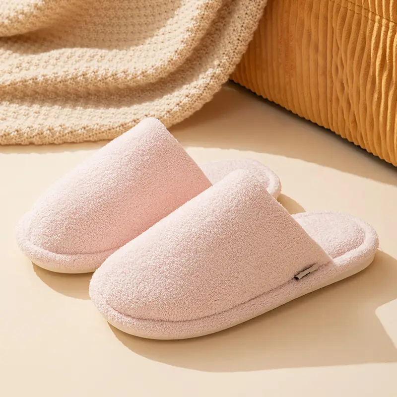 Soft-Soled Non-Slip Floor Mops for Women in Autumn and Winter for Home Use Indoor Silent, Comfortable, Airtight and Warm Floor Cotton Slippers for Men - Image 3