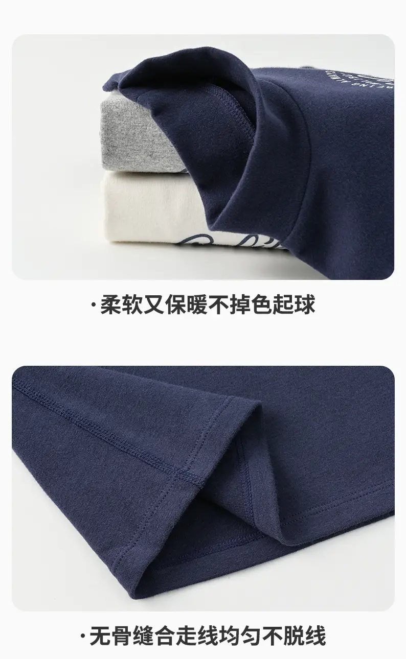 Pure Cotton Long Sleeve T-Shirt for Girls & Boys Spring Fall — feature 14