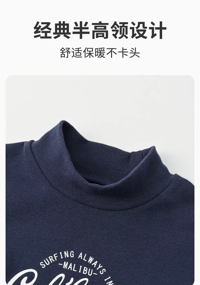 Pure Cotton Long Sleeve T-Shirt for Girls & Boys Spring Fall — feature 5