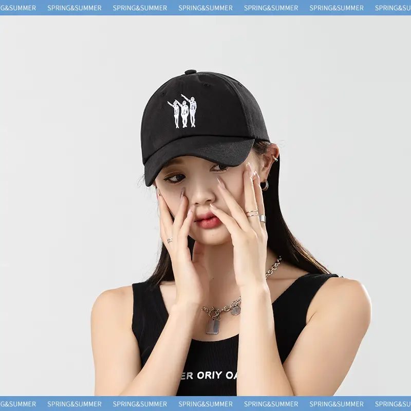 Korean Style Duckbill Cap Olive Green Unisex - Image 9