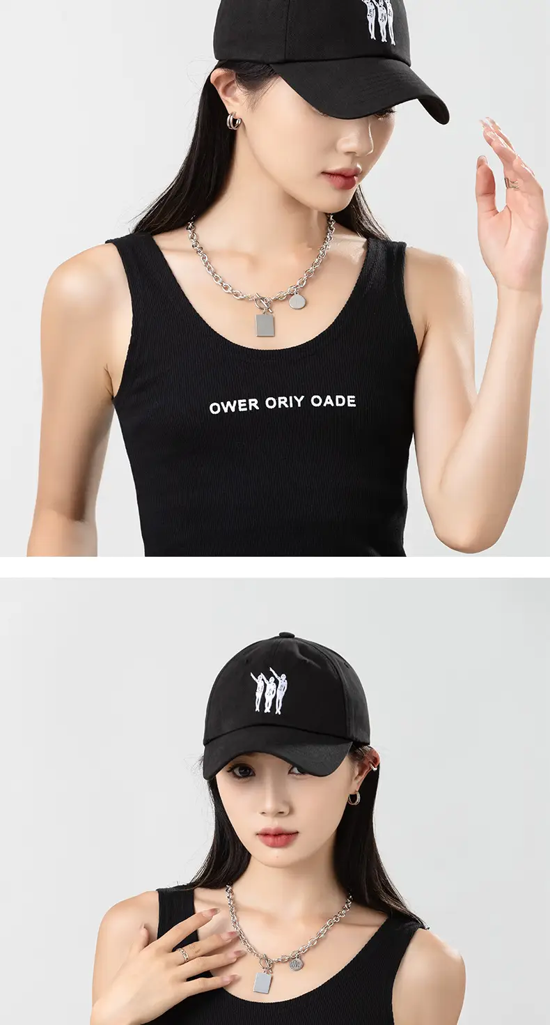 Korean Style Duckbill Cap Olive Green Unisex — feature 6