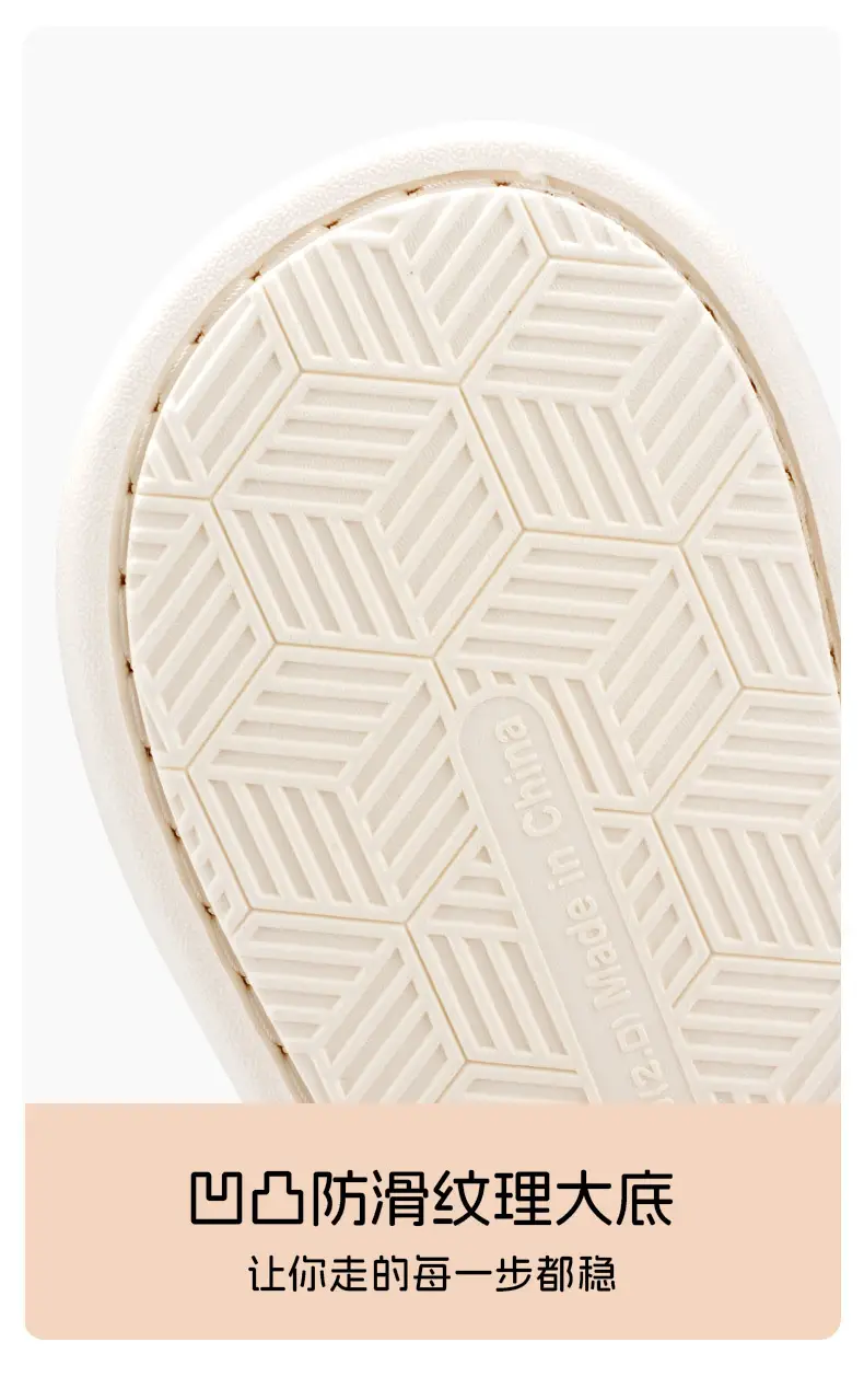 Women Grey Thick Cotton Slippers Winter Warm Indoor — feature 8