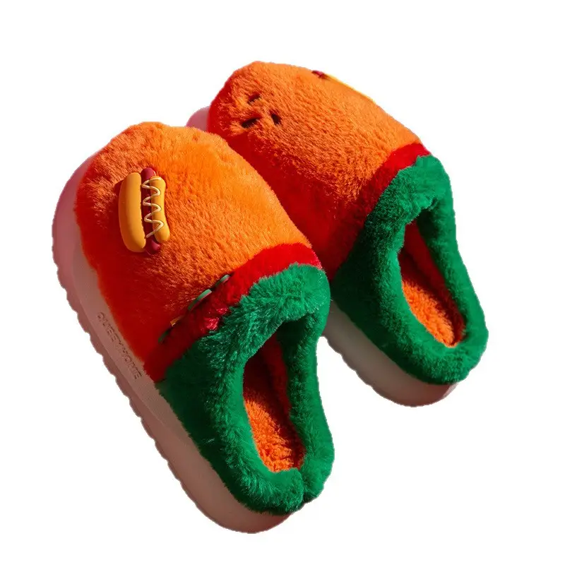 Funny Cartoon Cotton Slippers 2025 New Cute Home Autumn and Winter Thick-Soled Anti-Slip Stuffed Home Cotton Shoes Women's Style - Image 6
