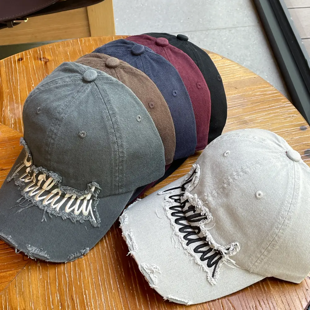 Vintage Distressed Duckbill Cap for Women & Men — feature 10