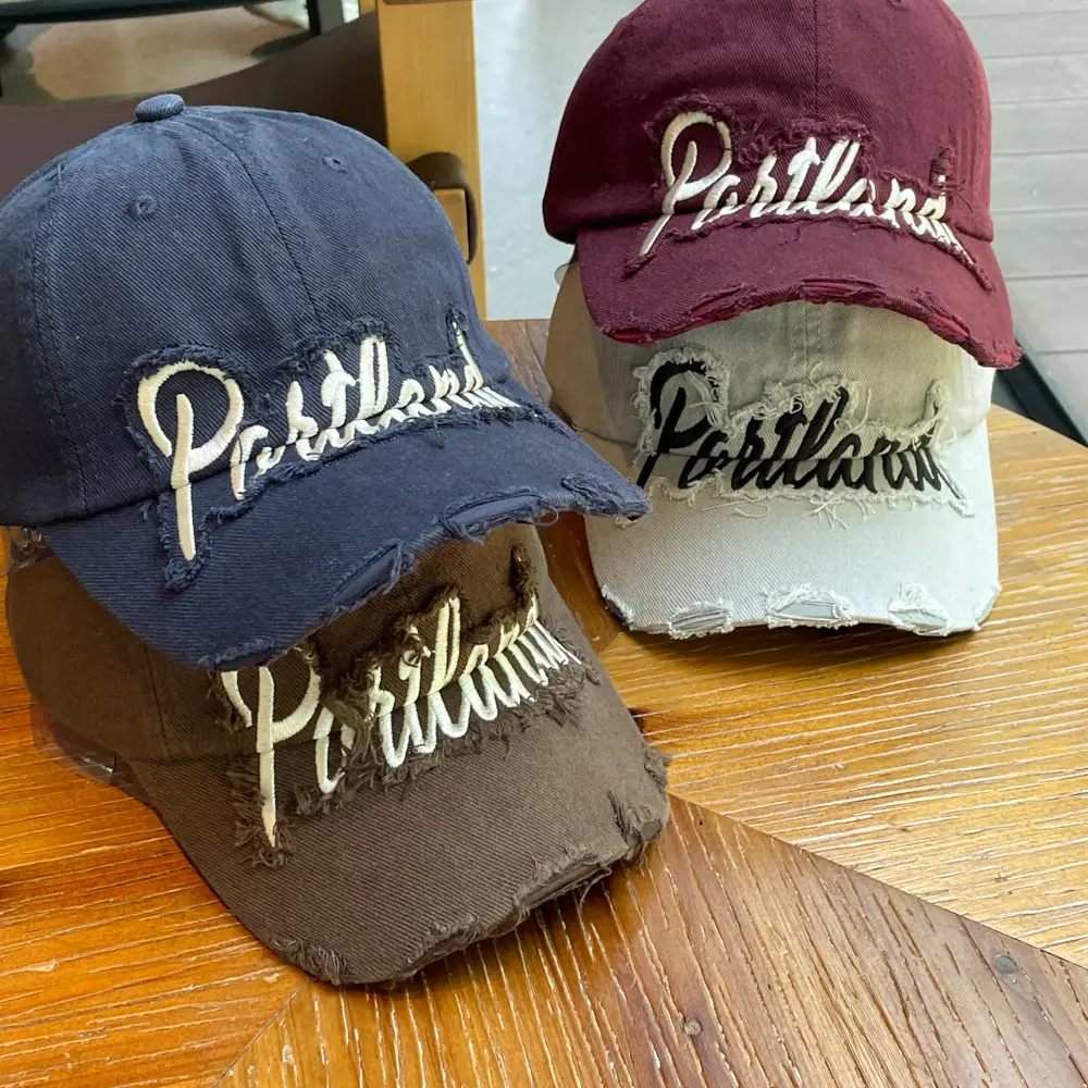 Vintage Distressed Duckbill Cap for Women & Men — feature 18