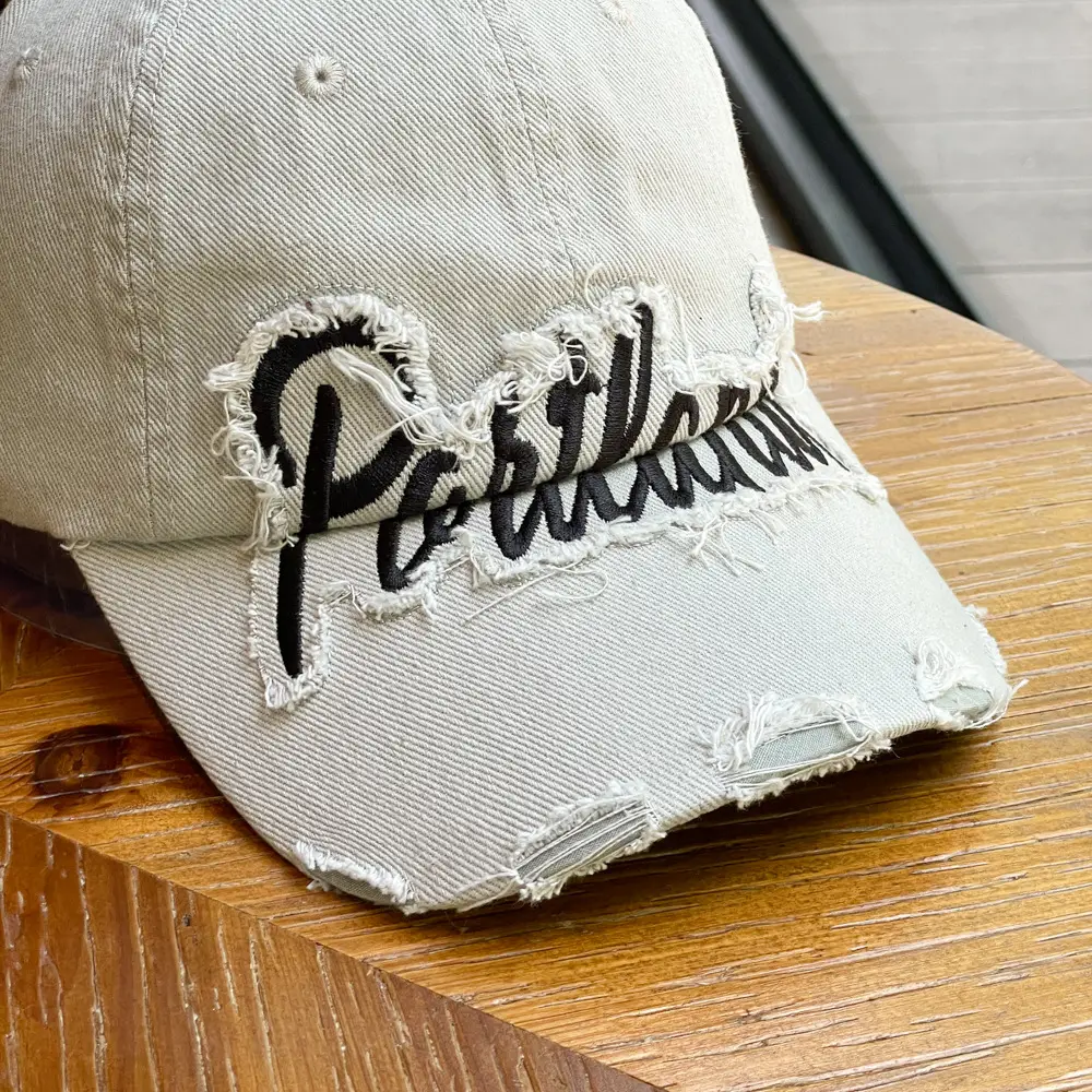 Vintage Distressed Duckbill Cap for Women & Men — feature 9