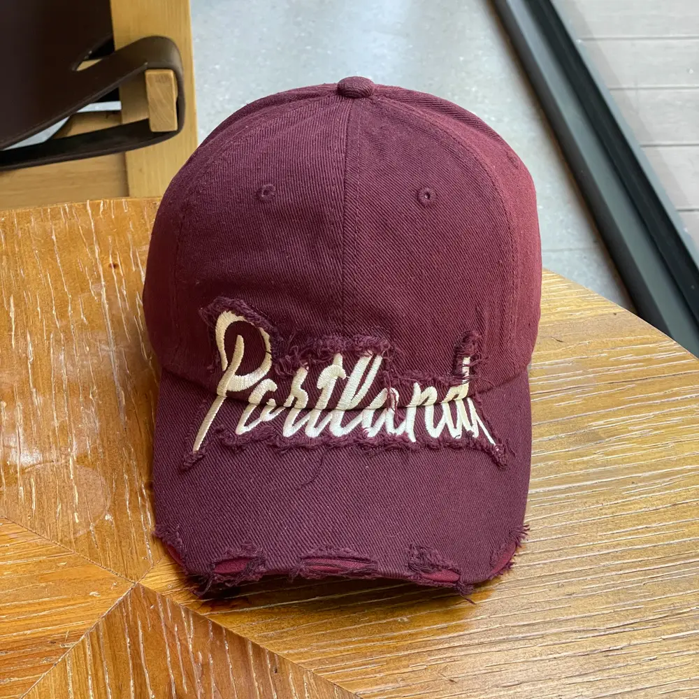 Vintage Distressed Duckbill Cap for Women & Men - Image 3