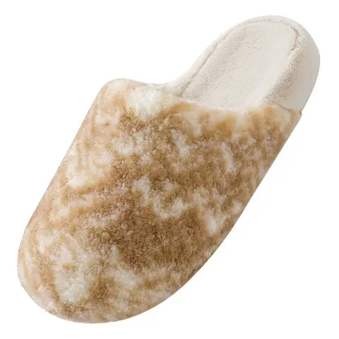 Cotton Slippers for Women in Autumn and Winter Retro Plaid Home Indoor Fleece-Lined Warm Soft Sole Non-Slip Couple Cotton Shoes Men's Wool Slippers - Image 8