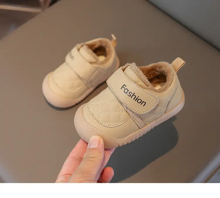 Winter Velvet Toddler Shoes for 0-3Yrs Soft Soled Warm — feature 10
