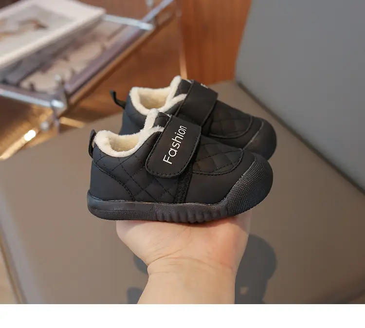 Winter Velvet Toddler Shoes for 0-3Yrs Soft Soled Warm — feature 13