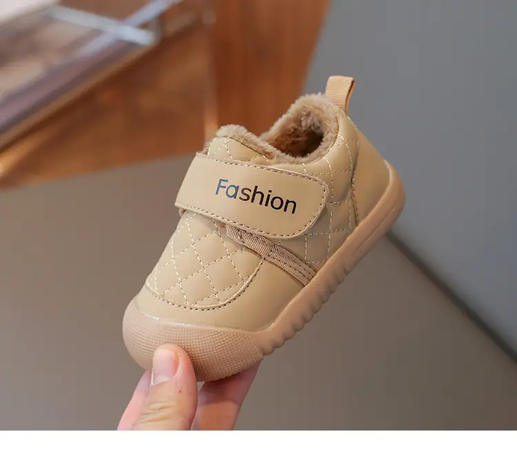 Winter Velvet Toddler Shoes for 0-3Yrs Soft Soled Warm — feature 14