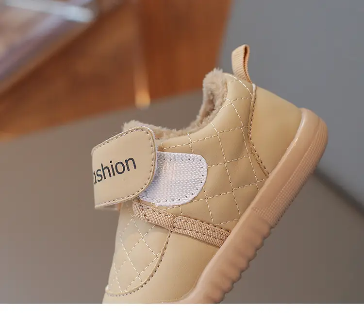 Winter Velvet Toddler Shoes for 0-3Yrs Soft Soled Warm — feature 16