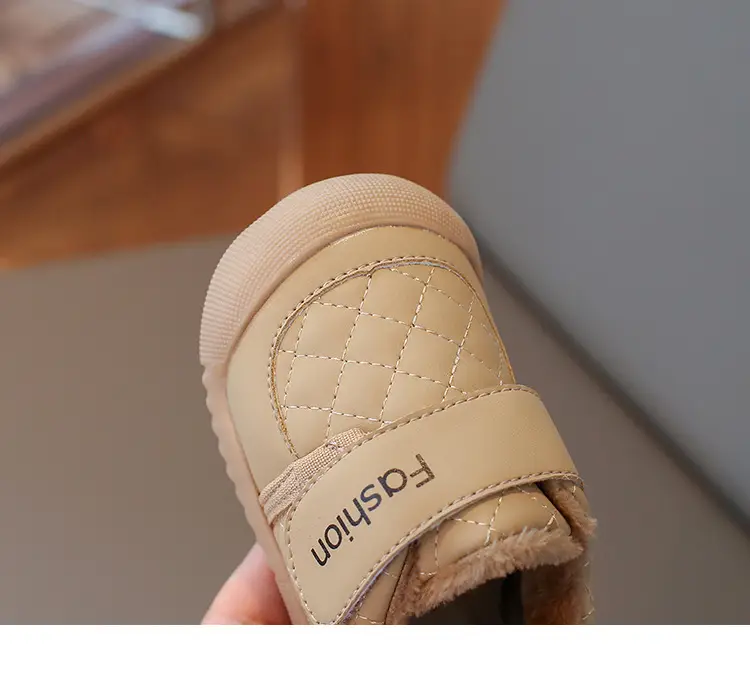 Winter Velvet Toddler Shoes for 0-3Yrs Soft Soled Warm — feature 17
