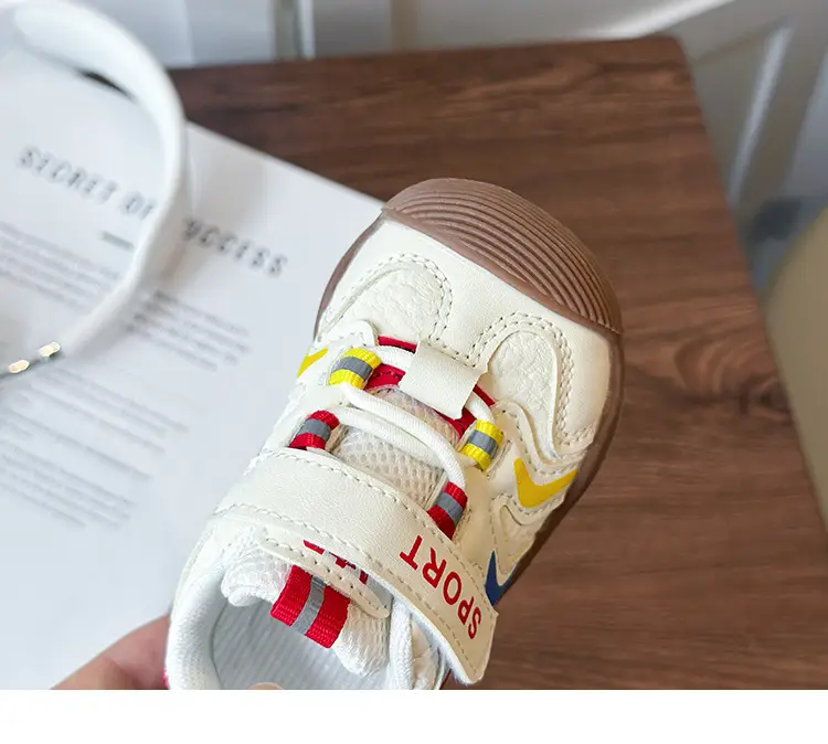 Baby Sneakers White Anti-Slip Toddler Shoes — feature 5
