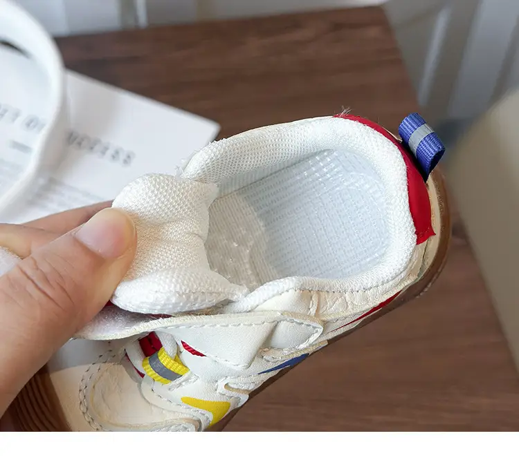 Baby Sneakers White Anti-Slip Toddler Shoes — feature 8