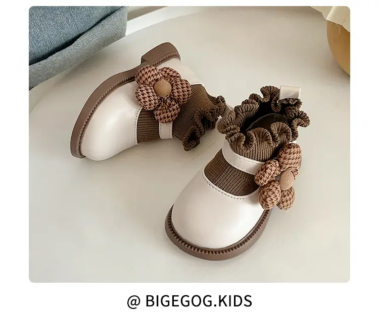 Baby Toddler Shoes Soft Sole 2025 Autum New Baby Girl Princess Shoes Feiwei Girls Small Leather Shoes Toddler Shoes — feature 12