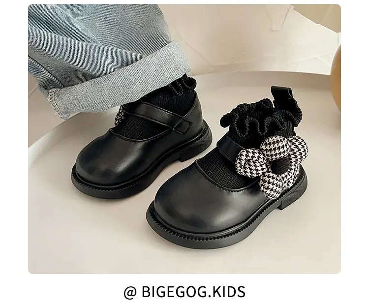 Baby Toddler Shoes Soft Sole 2025 Autum New Baby Girl Princess Shoes Feiwei Girls Small Leather Shoes Toddler Shoes — feature 22