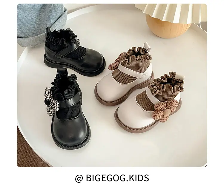 Baby Toddler Shoes Soft Sole 2025 Autum New Baby Girl Princess Shoes Feiwei Girls Small Leather Shoes Toddler Shoes — feature 9