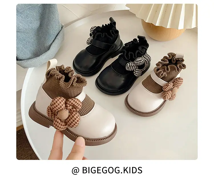 Baby Toddler Shoes Soft Sole 2025 Autum New Baby Girl Princess Shoes Feiwei Girls Small Leather Shoes Toddler Shoes — feature 10