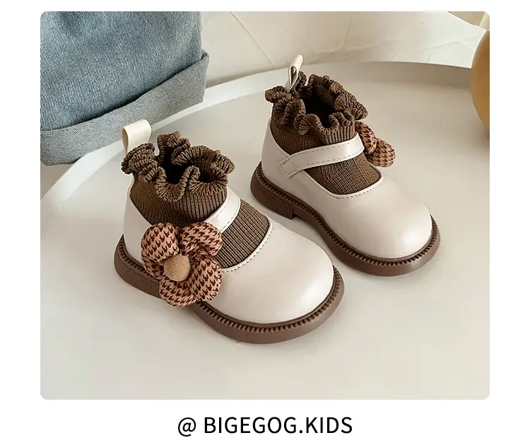 Baby Toddler Shoes Soft Sole 2025 Autum New Baby Girl Princess Shoes Feiwei Girls Small Leather Shoes Toddler Shoes — feature 11
