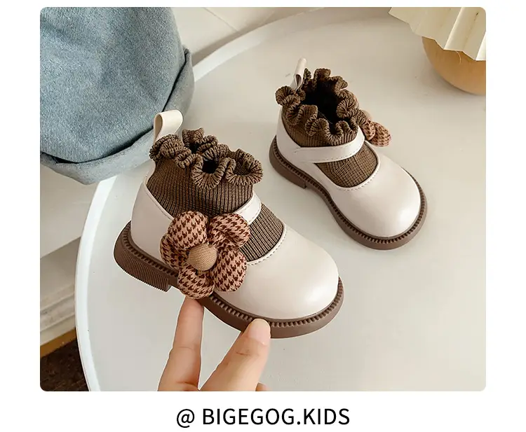 Baby Toddler Shoes Soft Sole 2025 Autum New Baby Girl Princess Shoes Feiwei Girls Small Leather Shoes Toddler Shoes — feature 16