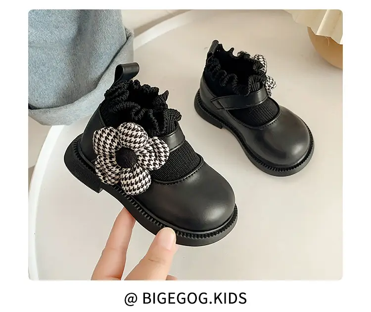 Baby Toddler Shoes Soft Sole 2025 Autum New Baby Girl Princess Shoes Feiwei Girls Small Leather Shoes Toddler Shoes — feature 24