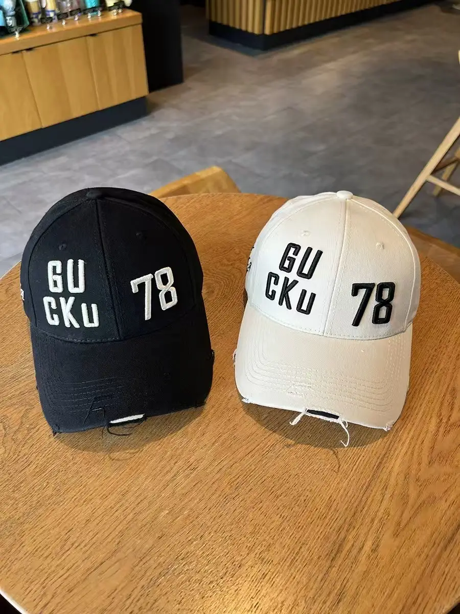 Brown Letter Embroidered Baseball Cap for Men Women Large Head Circumference — feature 7