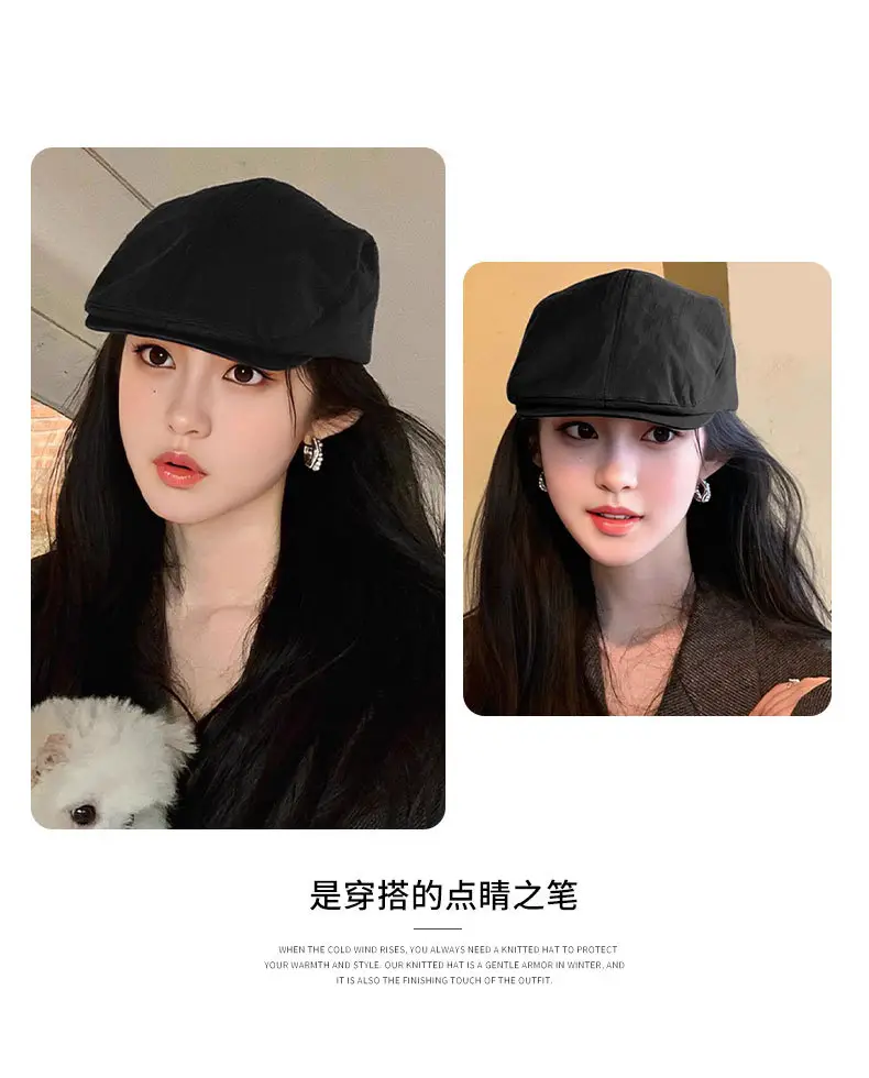 Women British Style Beret Cap 2026 New Model — feature 2