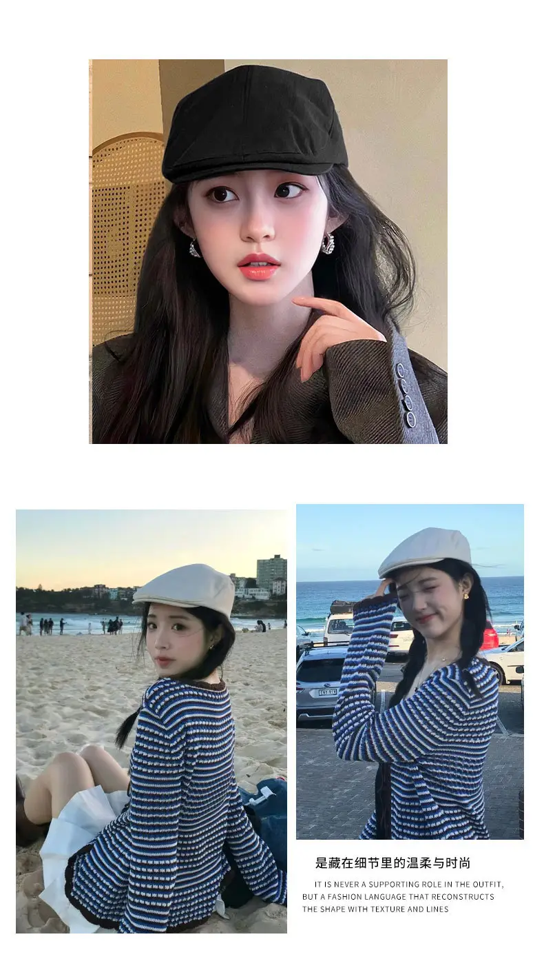 Women British Style Beret Cap 2026 New Model — feature 7