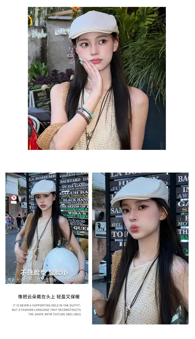 Women British Style Beret Cap 2026 New Model — feature 9