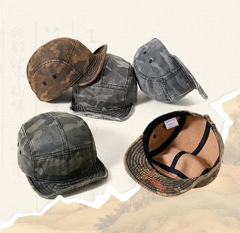 Foldable Camouflage Baseball Cap for Men — feature 10