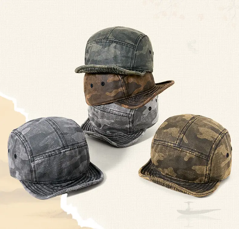Foldable Camouflage Baseball Cap for Men — feature 8