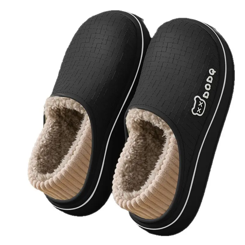 Men's Bear Cotton Slippers Warm Indoor Winter - Image 10
