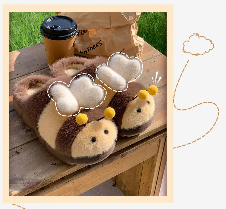 Cute Furry Women's Slippers Brown 2025 — feature 10