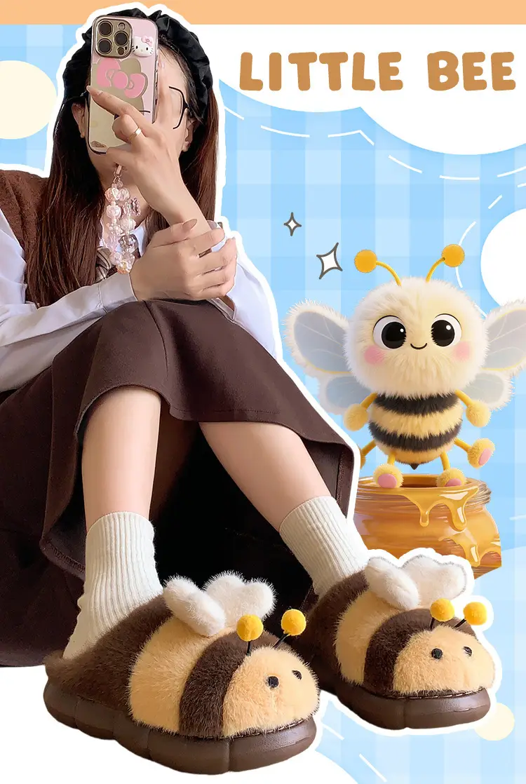 Cute Furry Women's Slippers Brown 2025 — feature 2