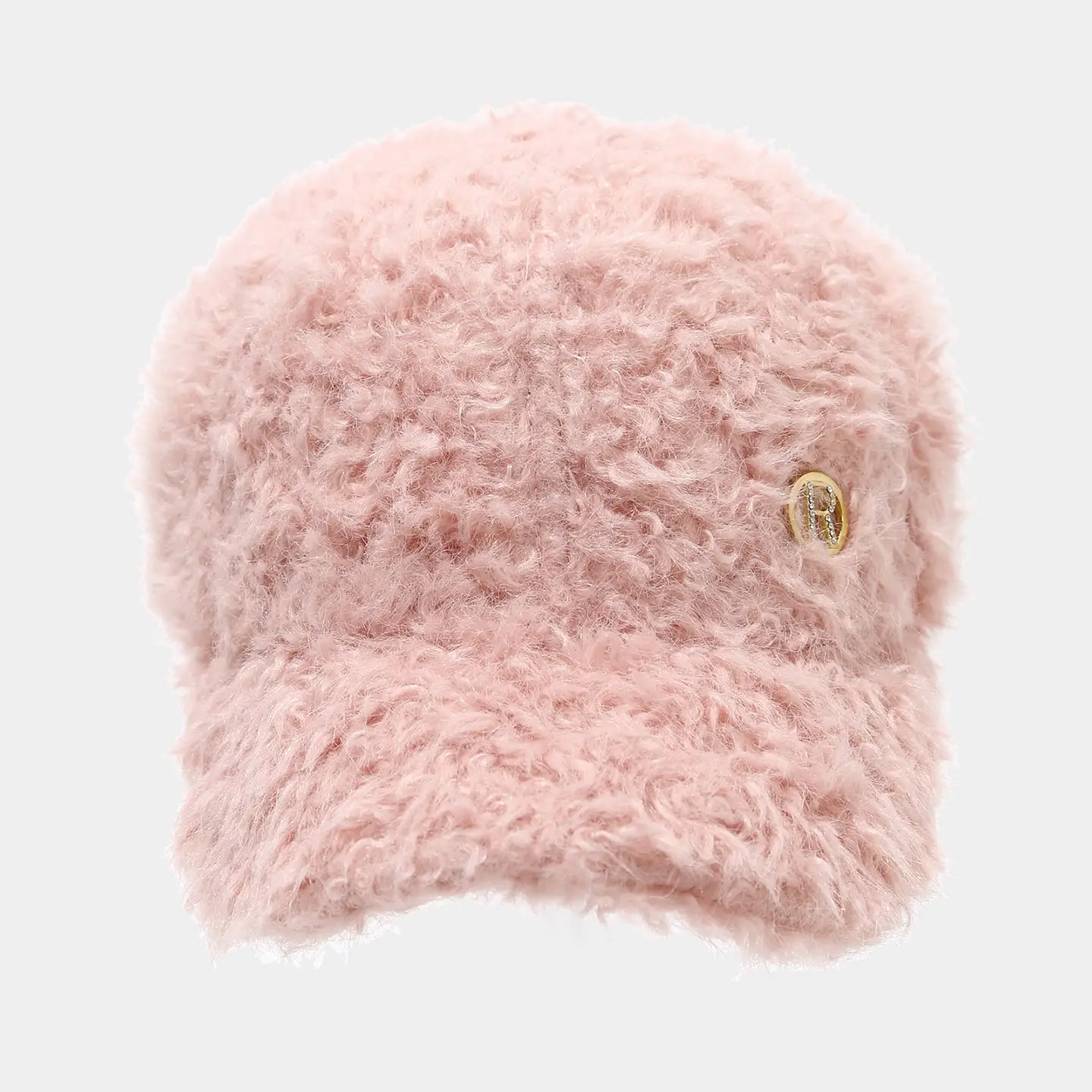 Black Furry Duckbill Cap for Men Winter Outdoor - Image 9