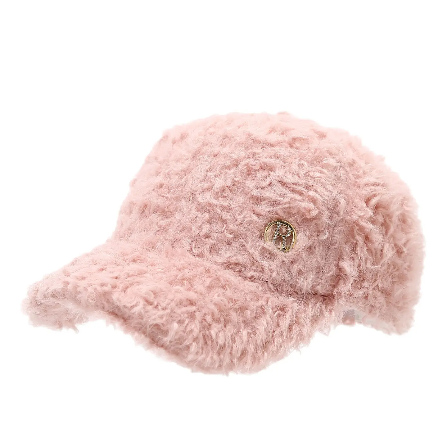 Black Furry Duckbill Cap for Men Winter Outdoor - Image 10