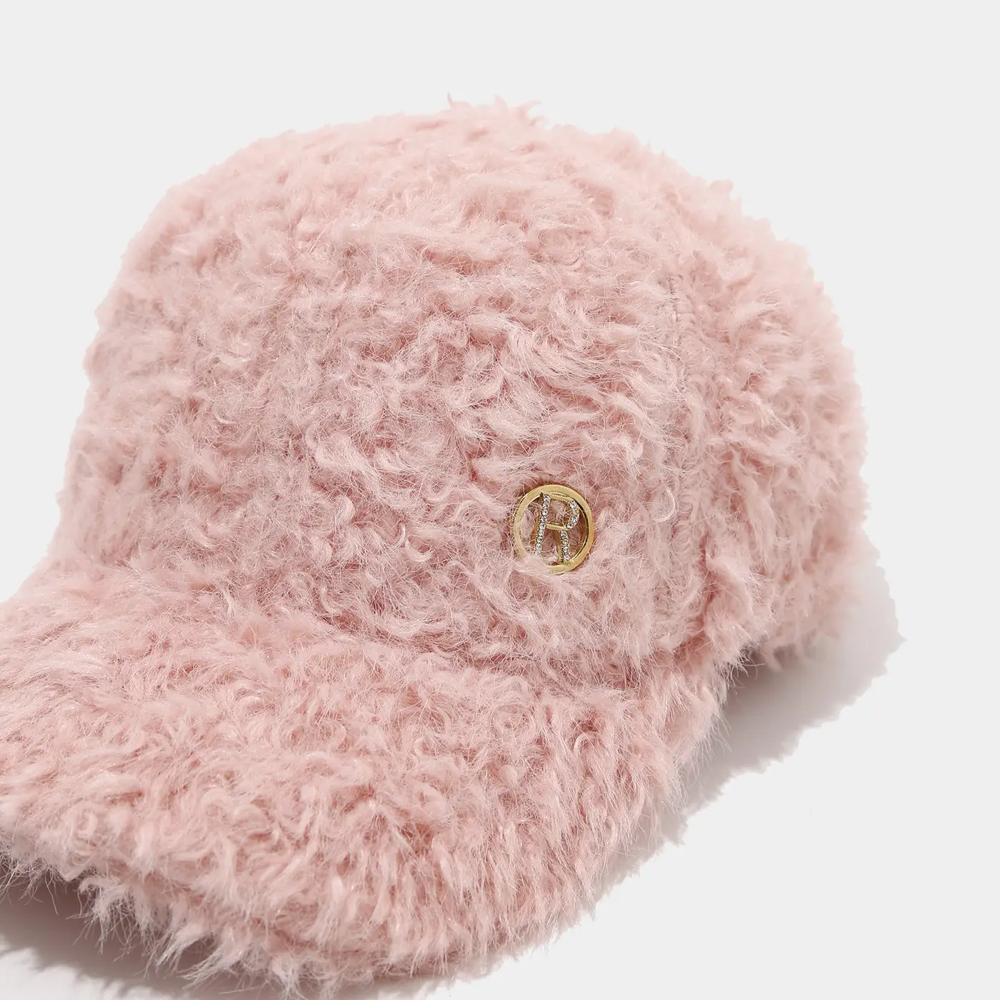 Black Furry Duckbill Cap for Men Winter Outdoor — feature 10