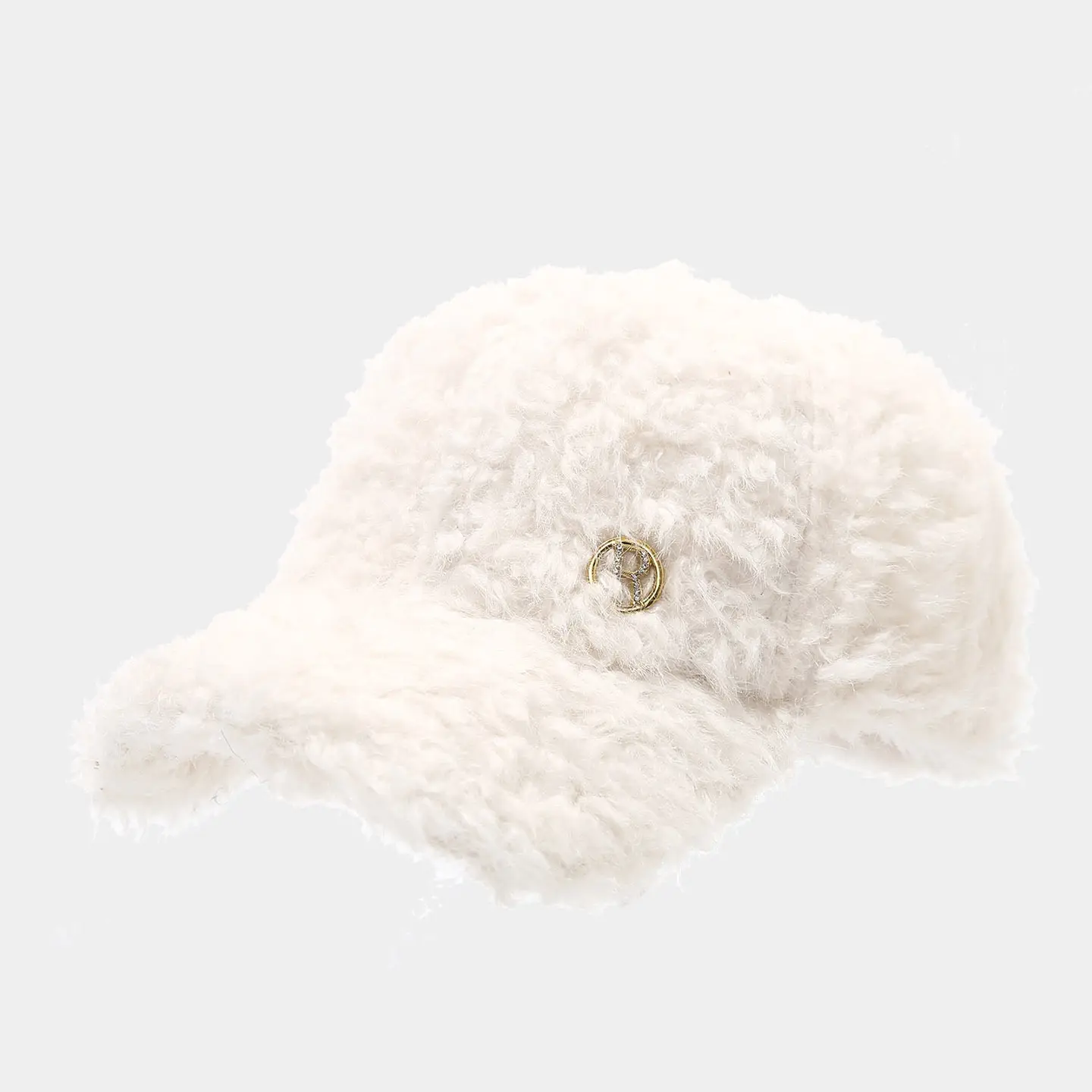 Black Furry Duckbill Cap for Men Winter Outdoor - Image 2