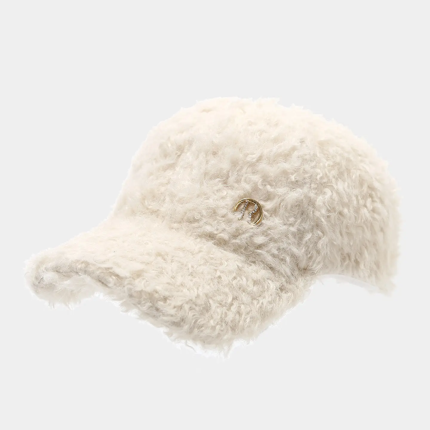 Black Furry Duckbill Cap for Men Winter Outdoor - Image 3