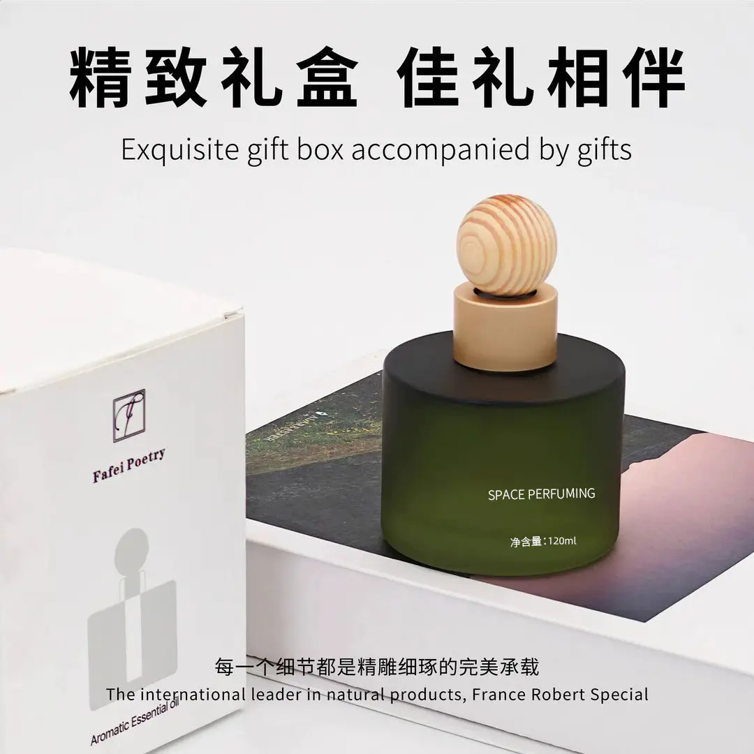 Small Round Bottle Car Perfume Car Aromatherapy Car Fragrance High-End Ornaments Long-Lasting Fragrance and Odor Removal Car Aromatherapy