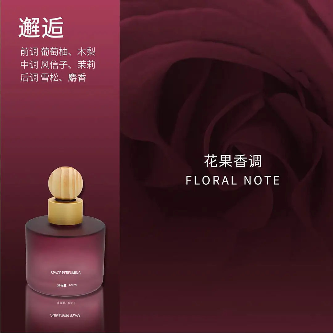 Small Round Bottle Car Perfume Car Aromatherapy Car Fragrance High-End Ornaments Long-Lasting Fragrance and Odor Removal Car Aromatherapy