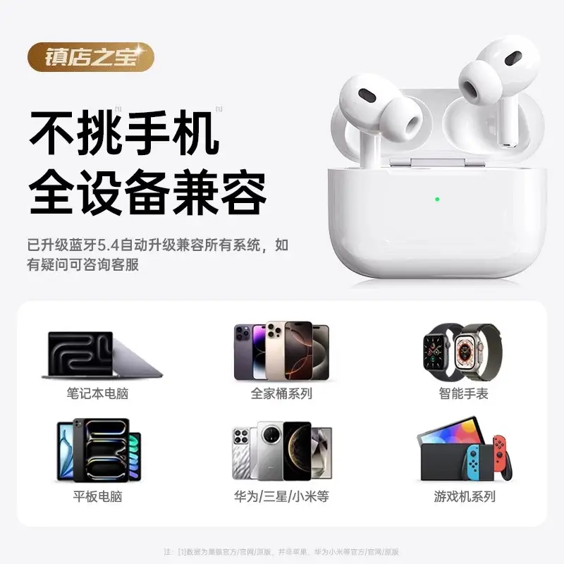 Original Huaqiangbei 7Th Generation New 4/5Th Generation Wireless Bluetooth Headset Semi-In-Ear High-Definition Noise Reduction Stereo Headset — feature 2