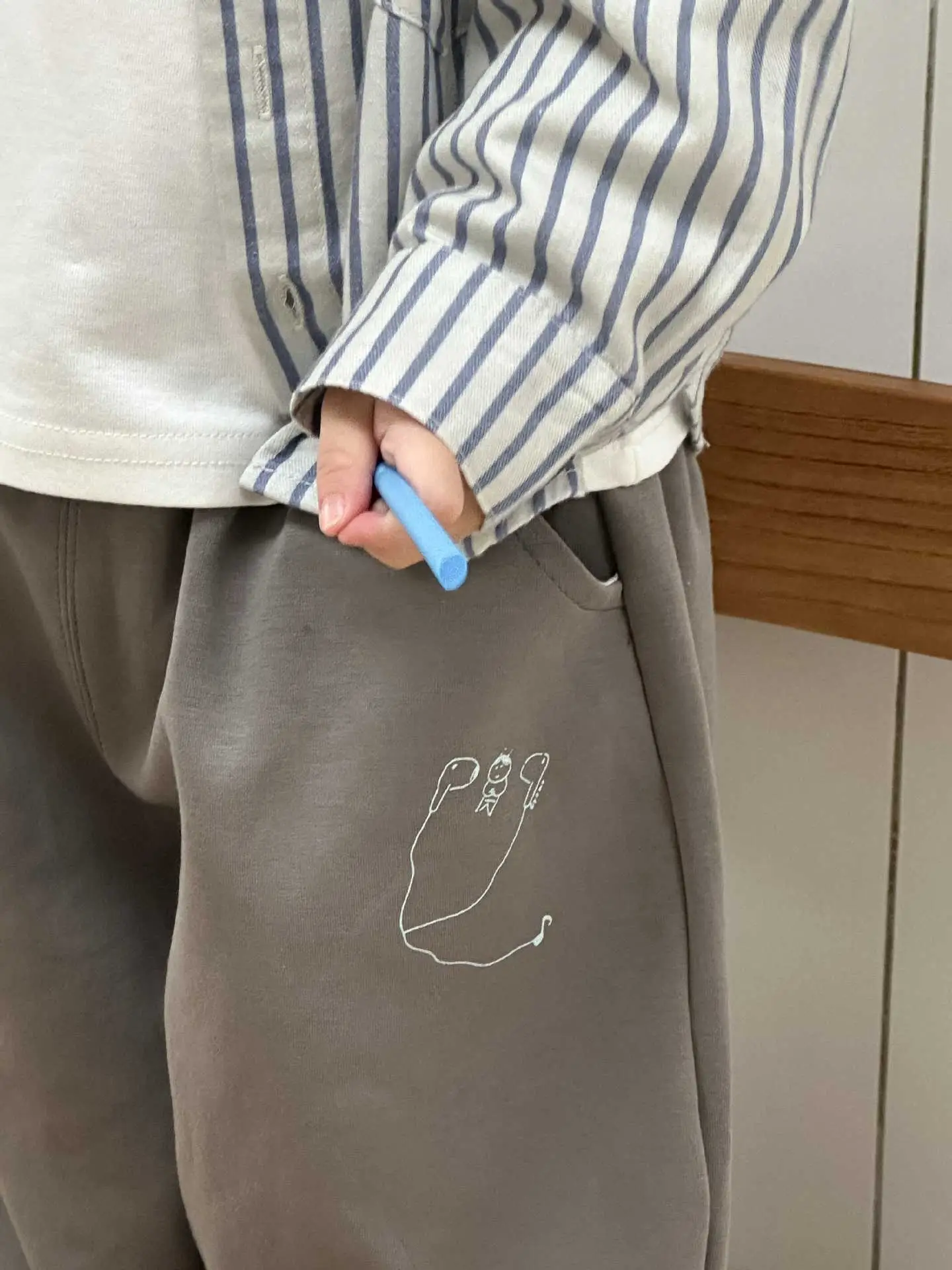 Baby Striped T-Shirt Pants Set Spring Outfit — feature 14