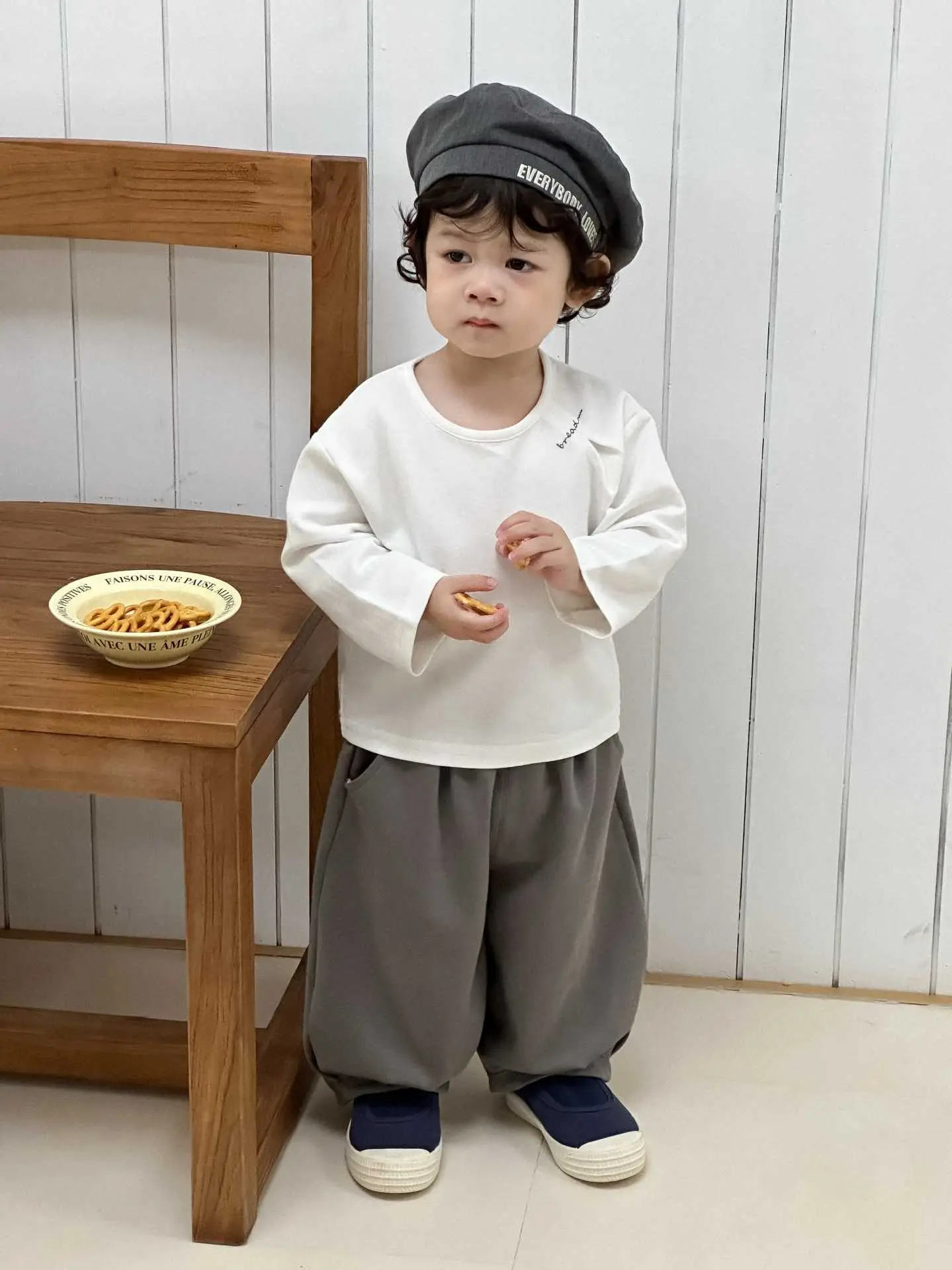 Baby Striped T-Shirt Pants Set Spring Outfit — feature 21
