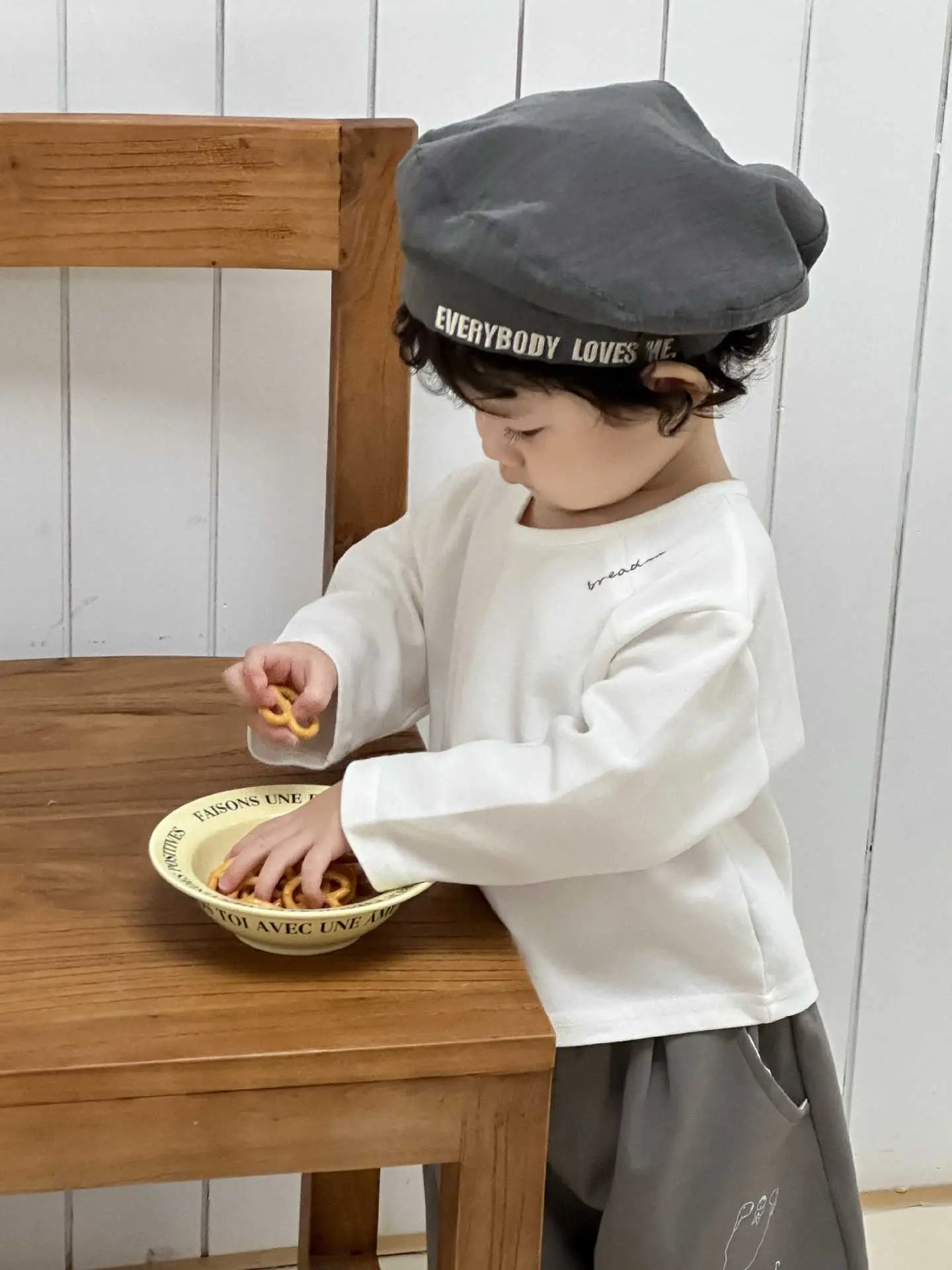 Baby Striped T-Shirt Pants Set Spring Outfit